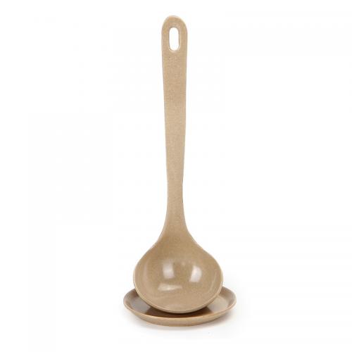 degradable reused long handle soup spoon