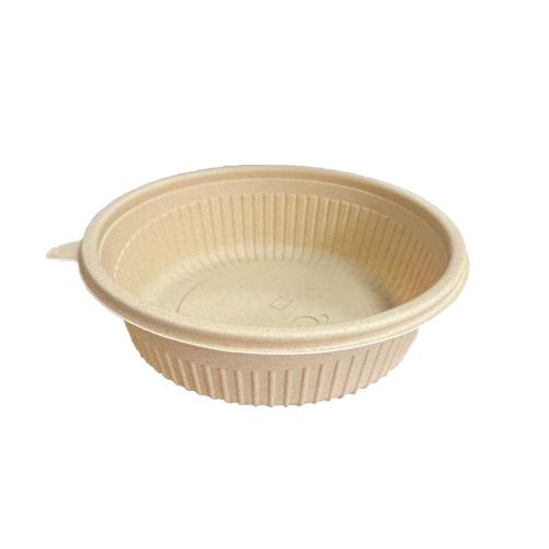 disposable degradable rice husk bowl